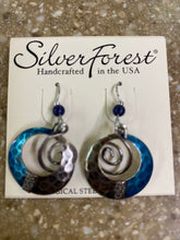 Load image into Gallery viewer, $23 Silver Forest Handcrafted Earrings
