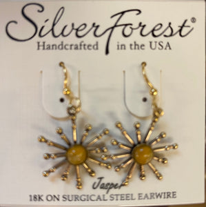 $20 Silver Forest Handcrafted Earrings