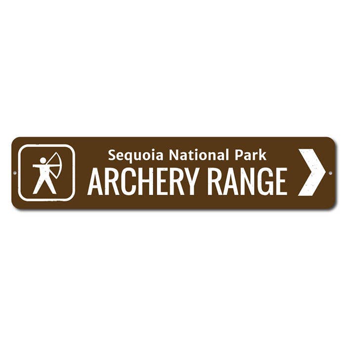 Archery Range Sign