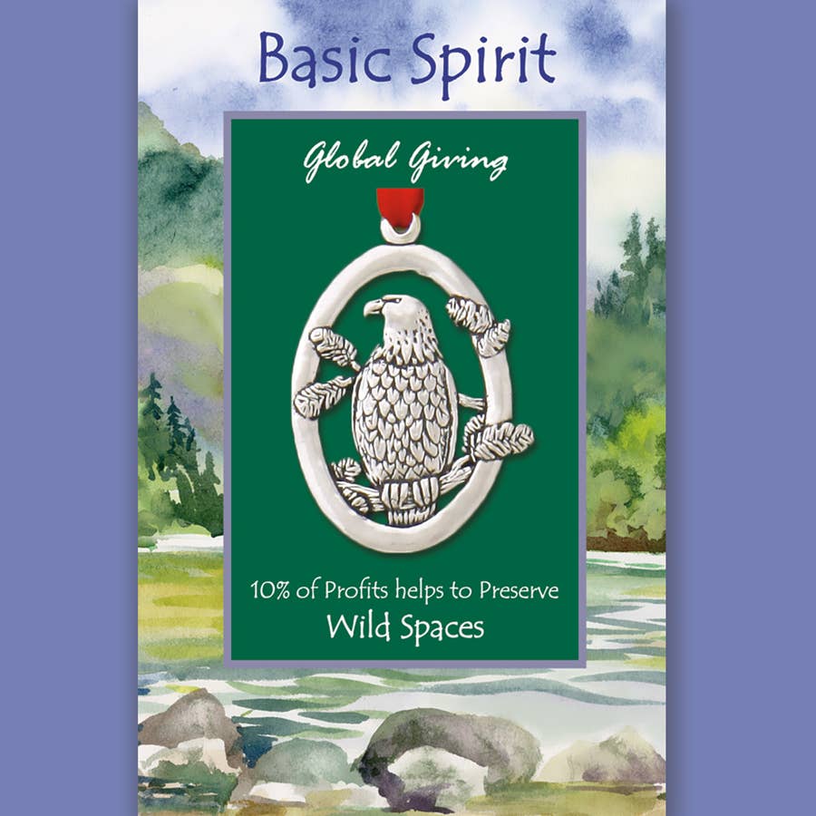 Eagle Wild Spaces Global Giving Ornament