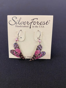 $23 Silver Forest Handcrafted Earrings