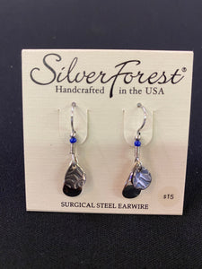$15 Silver Forest Handcrafted Earrings