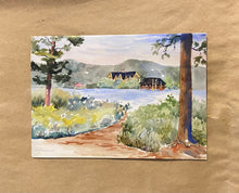 Load image into Gallery viewer, 4x6 Watercolor Artist Note Card
