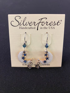 $21 Silver Forest Handcrafted Earrings