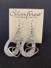 Load image into Gallery viewer, $24 Silver Forest Handcrafted Earrings
