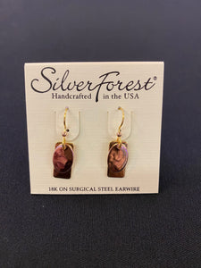 $17 Silver Forest Handcrafted Earrings