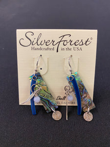 $26 Silver Forest Handcrafted Earrings
