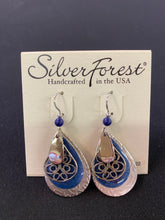 Load image into Gallery viewer, $22 Silver Forest Handcrafted Earrings
