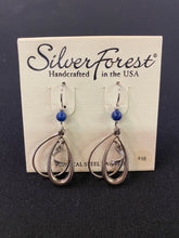 Load image into Gallery viewer, $18 Silver Forest Handcrafted Earrings
