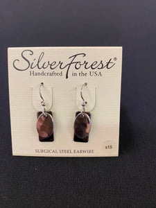 $15 Silver Forest Handcrafted Earrings