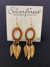 Load image into Gallery viewer, $21 Silver Forest Handcrafted Earrings
