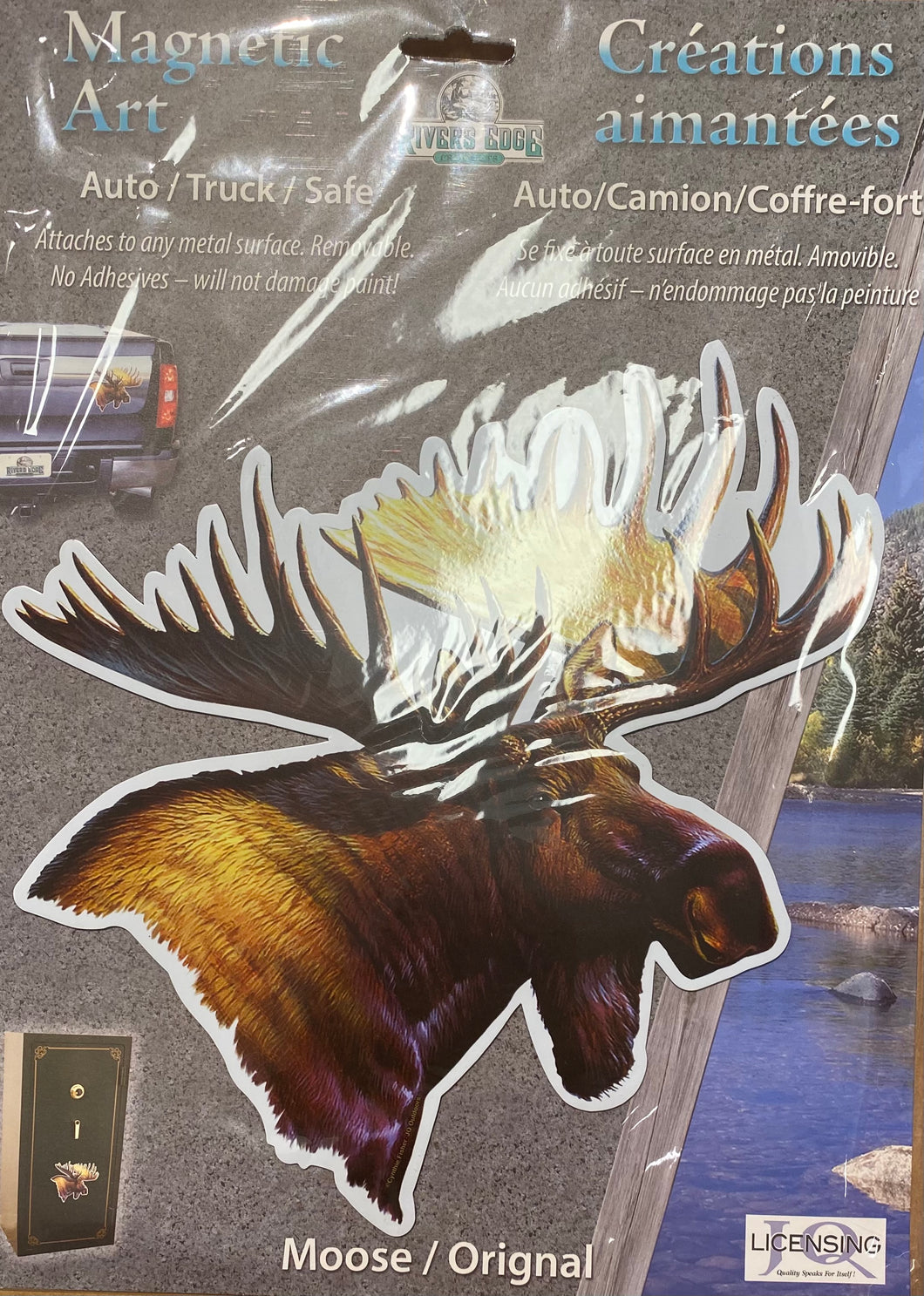 Magnetic Moose Auto Magnet